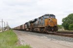 A IHB coke train from Whiting wait for a CSX crew to arrive before going east as W210